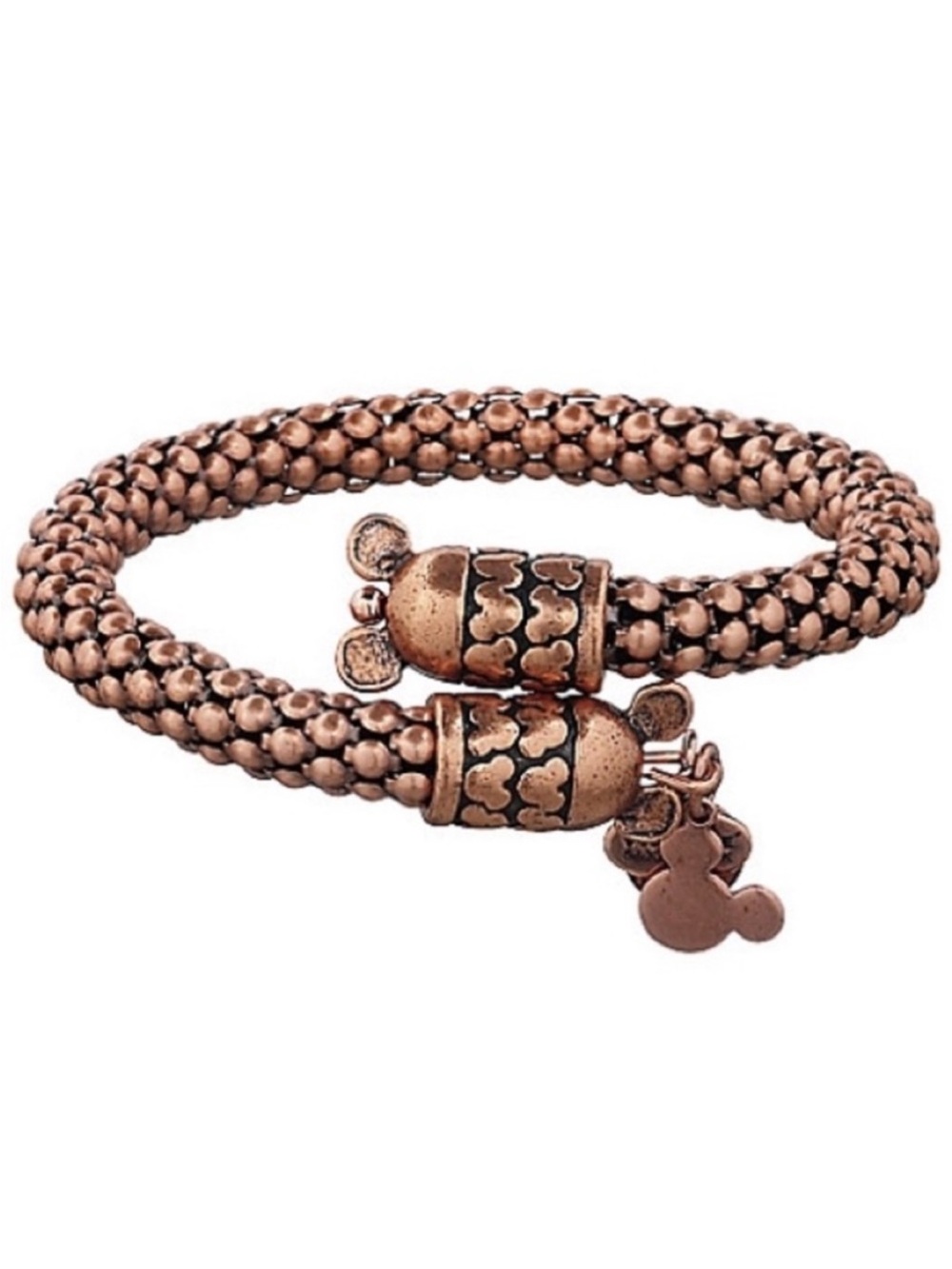 Alex and Ani Gift of Wisdom Mickey Mouse Wrap Bracelet in Rose Gold